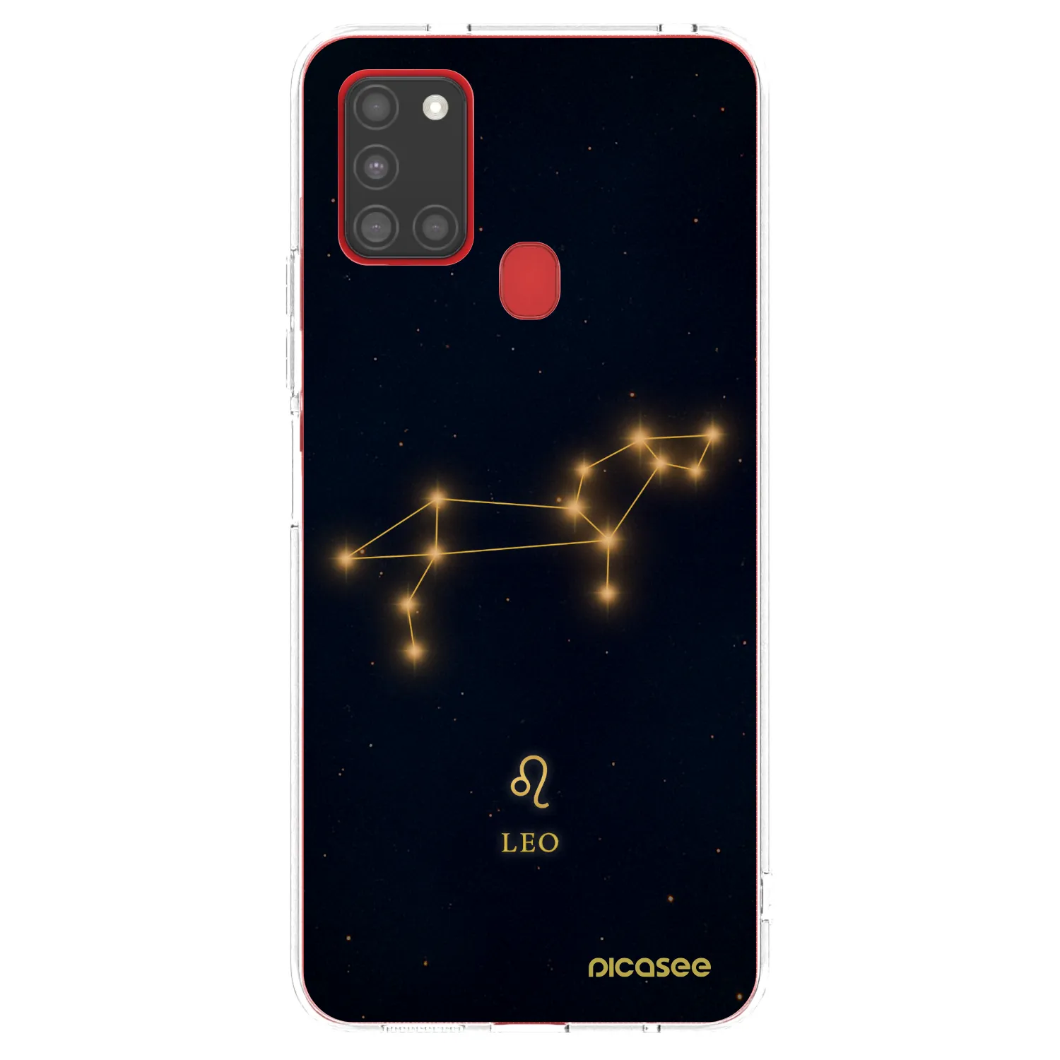 Picasee διαφανής θήκη σιλικόνης Samsung Galaxy A21s - LEO