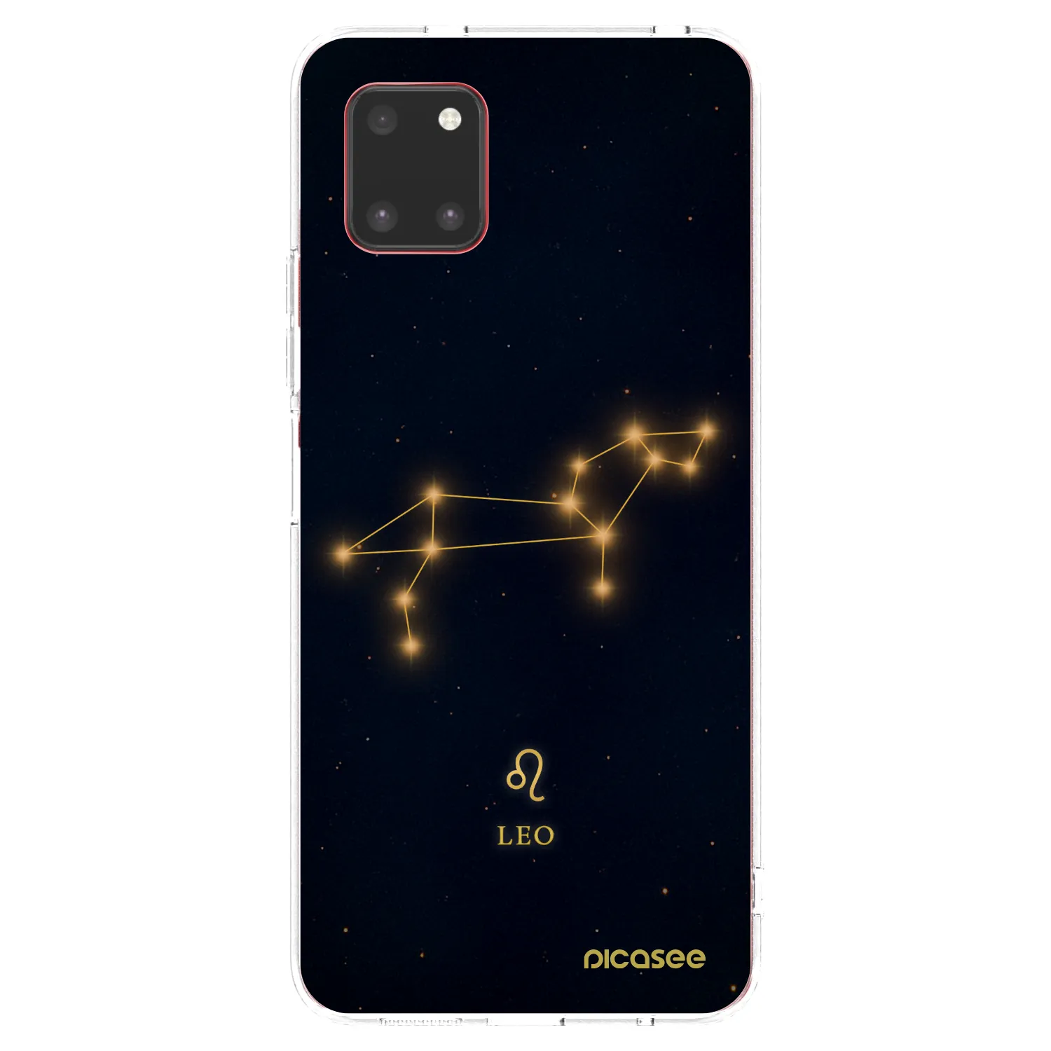 Picasee διαφανής θήκη σιλικόνης Samsung Galaxy Note 10 Lite N770F - LEO