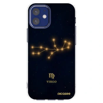 Picasee διαφανής θήκη σιλικόνης Apple iPhone 12 mini - VIRGO