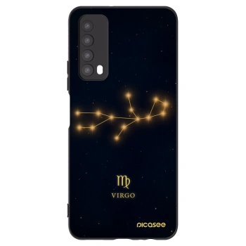 Picasee Μαύρη θήκη σιλικόνης για Huawei P Smart 2021 - VIRGO