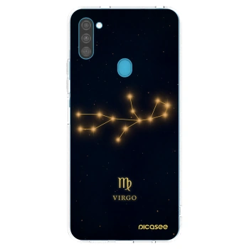 Picasee διαφανής θήκη σιλικόνης Samsung Galaxy M11 - VIRGO