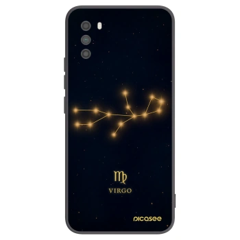Picasee Μαύρη θήκη σιλικόνης για Xiaomi Poco M3 - VIRGO