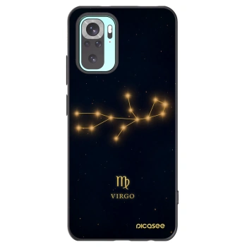 Picasee Μαύρη θήκη σιλικόνης για Xiaomi Redmi Note 10 Pro - VIRGO