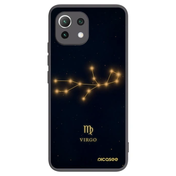 Picasee Μαύρη θήκη σιλικόνης για Xiaomi Mi 11 Lite - VIRGO