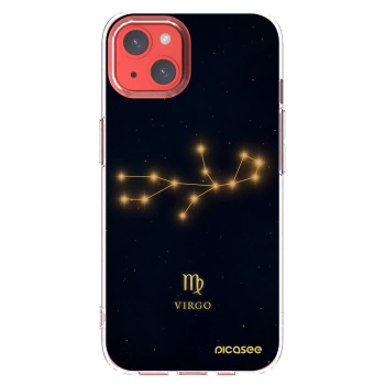 Picasee διαφανής θήκη σιλικόνης Apple iPhone 13 - VIRGO