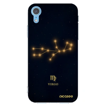 Picasee διαφανής θήκη σιλικόνης Apple iPhone XR - VIRGO
