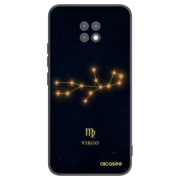 Picasee Μαύρη θήκη σιλικόνης για Xiaomi Redmi Note 9T - VIRGO