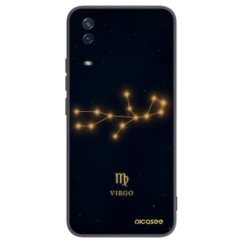 Picasee Μαύρη θήκη σιλικόνης για Vivo Y11s - VIRGO