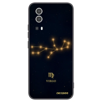 Picasee Μαύρη θήκη σιλικόνης για Vivo Y72 5G - VIRGO