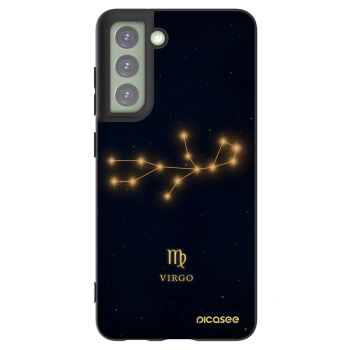 Picasee Μαύρη θήκη σιλικόνης για Samsung Galaxy S21 FE 5G - VIRGO