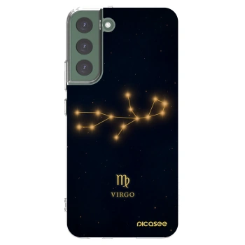 Picasee διαφανής θήκη σιλικόνης Samsung Galaxy S22+ 5G - VIRGO