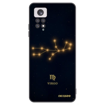 Picasee Μαύρη θήκη σιλικόνης για Xiaomi Redmi Note 11 - VIRGO