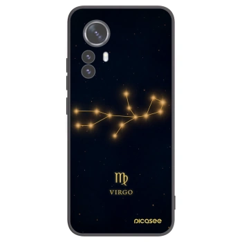 Picasee Μαύρη θήκη σιλικόνης για Xiaomi 12 Pro - VIRGO