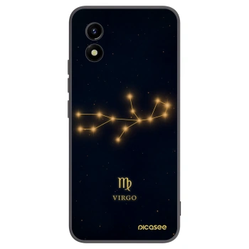 Picasee Μαύρη θήκη σιλικόνης για Vivo Y01 - VIRGO