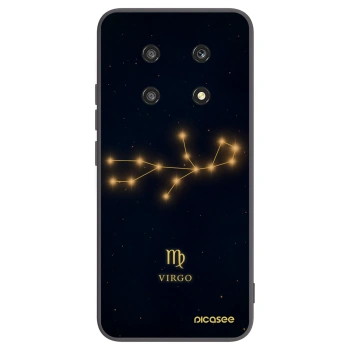Picasee Μαύρη θήκη σιλικόνης για Honor Magic4 Lite 5G - VIRGO