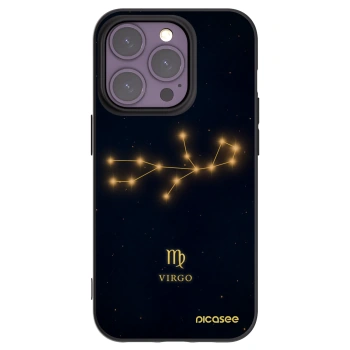 Picasee Μαύρη θήκη σιλικόνης για Apple iPhone 14 Pro - VIRGO