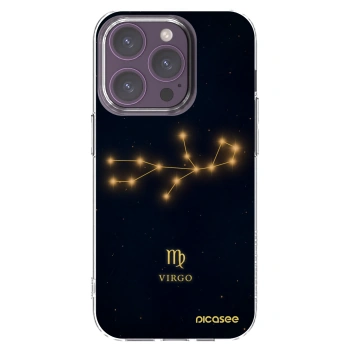 Picasee διαφανής θήκη σιλικόνης Apple iPhone 14 Pro - VIRGO