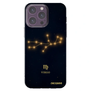 Picasee διαφανής θήκη σιλικόνης Apple iPhone 14 Pro Max - VIRGO