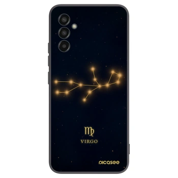 Picasee Μαύρη θήκη σιλικόνης για Samsung Galaxy M13 M135F - VIRGO