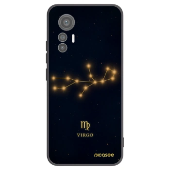 Picasee Μαύρη θήκη σιλικόνης για Xiaomi 12 Lite - VIRGO