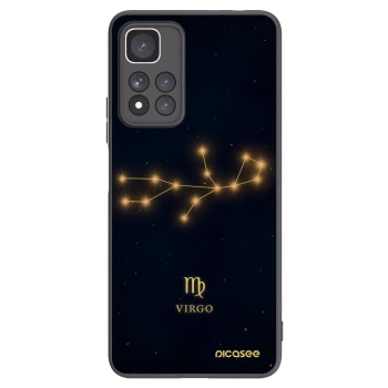 Picasee Μαύρη θήκη σιλικόνης για Xiaomi Redmi Note 11 Pro+ 5G - VIRGO