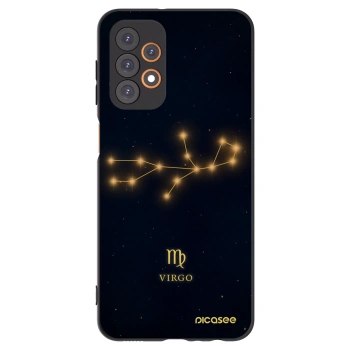 Picasee Μαύρη θήκη σιλικόνης για Samsung Galaxy A23 A236B 5G - VIRGO