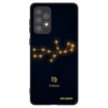 Picasee Μαύρη θήκη σιλικόνης για Samsung Galaxy A73 5G - VIRGO
