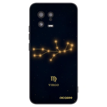 Picasee Μαύρη θήκη σιλικόνης για Xiaomi 13 - VIRGO