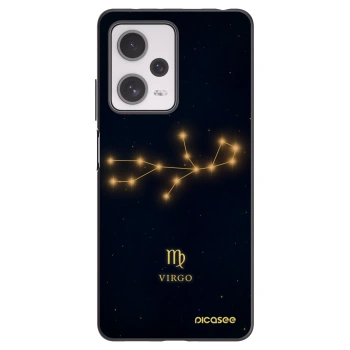 Picasee Μαύρη θήκη σιλικόνης για Xiaomi Redmi Note 12 Pro+ 5G - VIRGO
