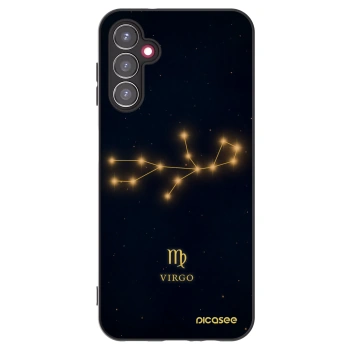 Picasee Μαύρη θήκη σιλικόνης για Samsung Galaxy A14 4G A145R - VIRGO