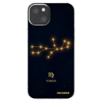 Picasee διαφανής θήκη σιλικόνης Apple iPhone 15 Plus - VIRGO