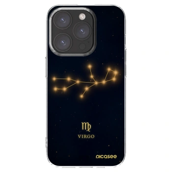Picasee διαφανής θήκη σιλικόνης Apple iPhone 15 Pro - VIRGO