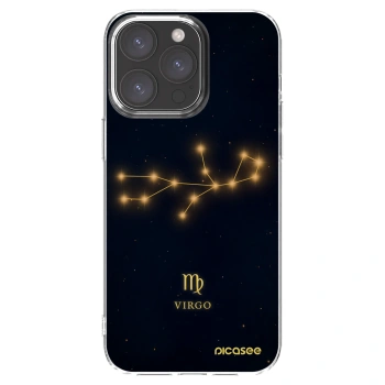 Picasee διαφανής θήκη σιλικόνης Apple iPhone 15 Pro Max - VIRGO