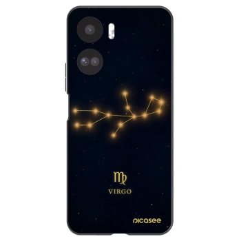 Picasee Μαύρη θήκη σιλικόνης για Honor 90 Lite 5G - VIRGO