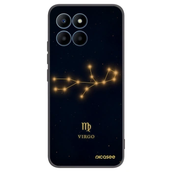 Picasee Μαύρη θήκη σιλικόνης για Honor 70 Lite - VIRGO