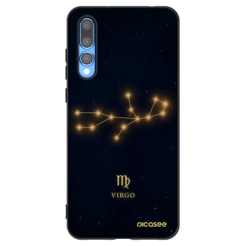 Picasee Μαύρη θήκη σιλικόνης για Huawei P20 Pro - VIRGO