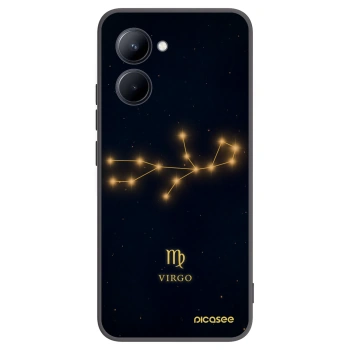 Picasee Μαύρη θήκη σιλικόνης για Realme C33 (2023) - VIRGO