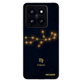Picasee διαφανής θήκη σιλικόνης Xiaomi 14 Pro - VIRGO