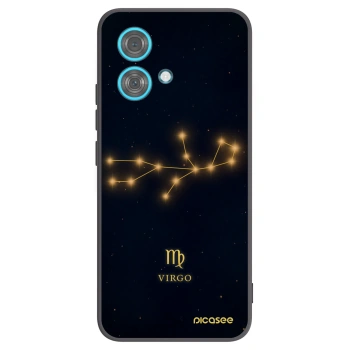 Picasee Μαύρη θήκη σιλικόνης για Motorola Edge 40 Neo - VIRGO