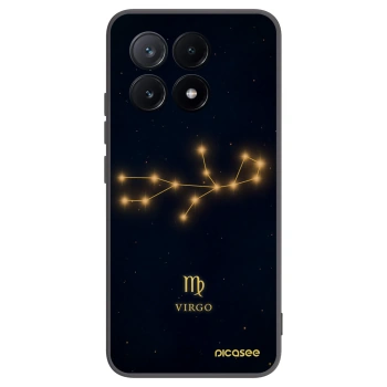 Picasee Μαύρη θήκη σιλικόνης για Xiaomi Poco X6 Pro - VIRGO