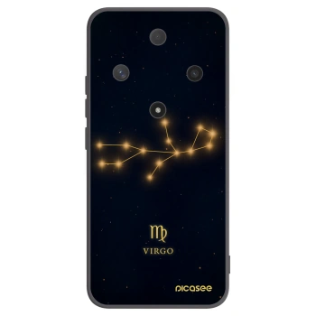 Picasee Μαύρη θήκη σιλικόνης για Honor Magic6 Lite 5G - VIRGO