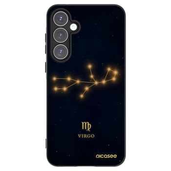 Picasee Μαύρη θήκη σιλικόνης για Samsung Galaxy A55 5G A556B - VIRGO