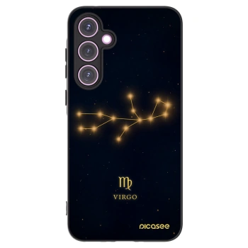 Picasee Μαύρη θήκη σιλικόνης για Samsung Galaxy A35 5G A356B - VIRGO