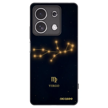 Picasee Μαύρη θήκη σιλικόνης για Xiaomi Redmi Note 13 4G - VIRGO