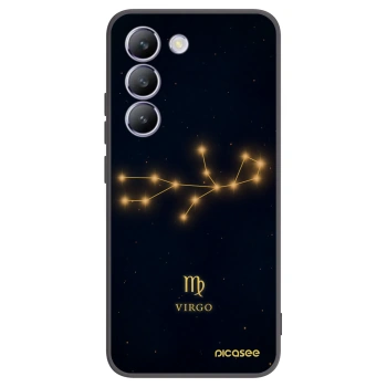 Picasee Μαύρη θήκη σιλικόνης για Vivo V40 SE 5G - VIRGO