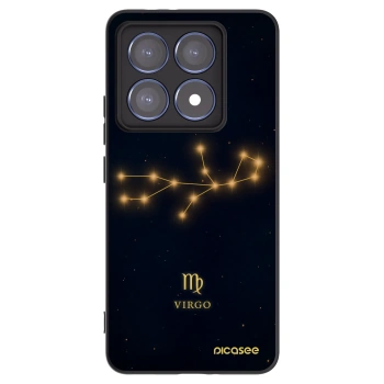 Picasee Μαύρη θήκη σιλικόνης για Xiaomi 14T Pro - VIRGO