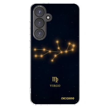 Picasee διαφανής θήκη σιλικόνης Samsung Galaxy S24 FE S721B - VIRGO