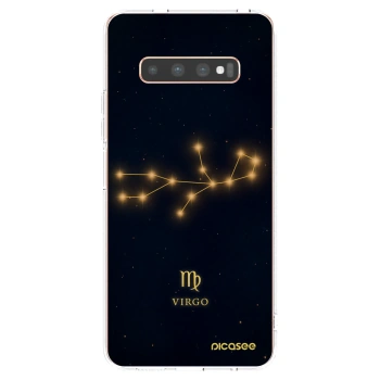Picasee διαφανής θήκη σιλικόνης Samsung Galaxy S10 Plus G975 - VIRGO