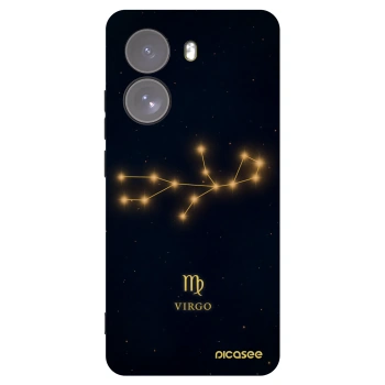 Picasee Μαύρη θήκη σιλικόνης για Xiaomi Poco X7 - VIRGO