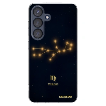 Picasee διαφανής θήκη σιλικόνης Samsung Galaxy S25 5G - VIRGO